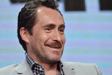 Demian Bichir speaks on stage during the “The Bridge” panel at the The FX 2014 Summer TCA held at the Beverly Hilton Hotel on Monday, July 21, 2014, in Beverly Hills, Calif. (Photo by Richard Shotwell/Invision/AP)